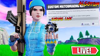 🔴 NA EAST CUSTOM MATCHMAKING SCRIMS LIVE SOLODUOSTRIOSSQUADS FORTNITE LIVE PS4XBOXPCMOBILE [upl. by Kissel]