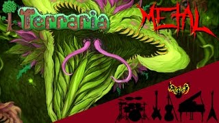 Terraria  Plantera 【Intense Symphonic Metal Cover】 [upl. by Yrotciv]