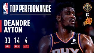 Deandre Ayton Scores A Career High 33 Points 24 Pts in the 2nd Qtr  December 29 2018 [upl. by Etem310]