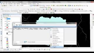 Parametros generales de la cuenca con arcgis [upl. by Davidoff387]