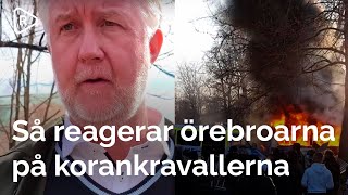 Hur reagerar Örebroarna och politikerna på korankravallerna  Intervju med Johan Pehrson L [upl. by Haskel]