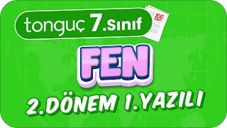 7Sınıf Fen 2Dönem 1Yazılıya Hazırlık 📑 2024 [upl. by Leasim11]