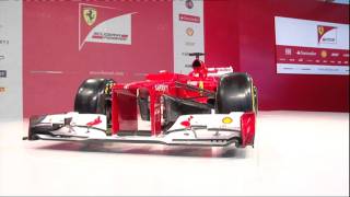 Ferrari F2012  2012 F1 car launch [upl. by Yrffoeg]