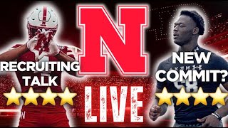 LIVE Nebraska Recruiting UPDATE amp RUMORS  New COMMITS  Huskers QampA  Husker Football Stream [upl. by Vevine612]