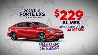 Lease 2023 Kia Forte LXS para 229 al mes  Miami Lakes FL [upl. by Adaline654]