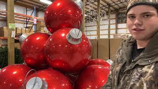 Jubilee Decor  Ten Ball Ornament Stack Installation Tutorial [upl. by Giulio]