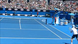 Gasquet back perspective match play [upl. by Georgina]