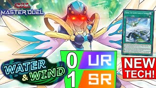 Water amp Winds BEST UNBANNED 0 UR 1 SR Lyrilusc OTK  YuGiOh Master Duel [upl. by Lazor]