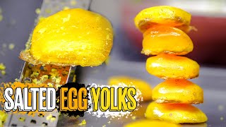 Homemade Cured Salted Egg Yolks Recipe [upl. by Aennyl75]