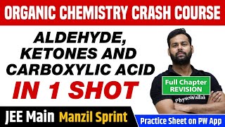 ALDEHYDE KETONES AND CARBOXYLIC ACID in One Shot  Full Chapter Revision  Class 12  JEE Main [upl. by Atul]