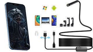 Endoscope not work app installation on Android 10 11 12 13 14 Inspection Borescope Snake USB camera [upl. by Lia]