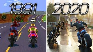 Road Rash Game Evolution 1991–2020 [upl. by Fu]