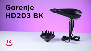 Fen  Gorenje HD203BK KontaktHome [upl. by Edniya]