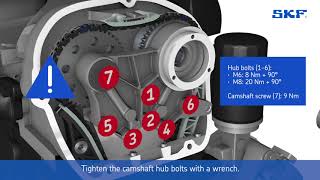 VW 15 Tsi Timing With Special Tool [upl. by Ellenad785]