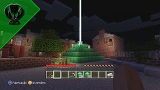 Minecraft TU Criador de Faróis  Guia de Conquista Duplicação de Itens [upl. by Nohshan]