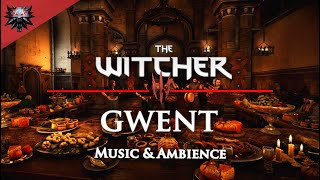 The Witcher 3 Tavern amp Inn Music and Ambience  How about a round of Gwent relax study dnd [upl. by Eire69]