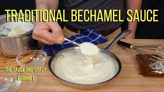 Traditional Bechamel  Bechamel  How to Make a Bechamel Sauce  Bechamel Sauce  White Sauce [upl. by Snah]