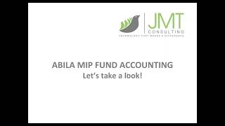 Take Your Nonprofit to the Next Level with Abila MIP [upl. by Ettennal126]