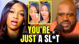 INSTANT RAGE Hits Angel Reese After Shaq REJECTED Her on Her OWN PODCAST [upl. by Nylrac]