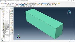 Abaqus Tutorial Basic Open advanced Abaqus version file with full access to changes in the model [upl. by Nivonod]