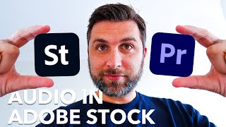 Adding Audio to your Premiere Pro Video Project with Adobe Stock [upl. by Irvine217]