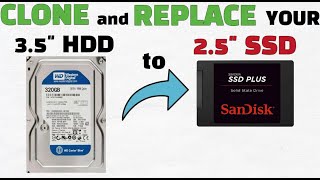 Clone and Replace your Old HDD with a SSD Using Macrium Free Software [upl. by Phio]