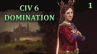 CIV 6  Deity domination guide with Poland part 1 [upl. by Adnalay]