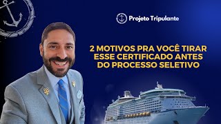 STCW  2 motivos pra você tirar esse certificado antes do processo seletivo [upl. by Annayt]