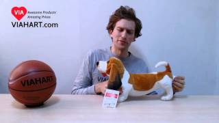 VIAHART 19 Inch Dog Stuffed Animal Plush  Bourgignon the Basset Hound  Video Review [upl. by Keely]