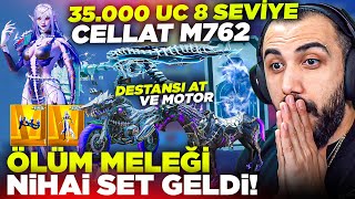 YENİ NİHAİ SET VE 8 SEVİYE CELLAT M762 GELDİ 😱 18Lİ DESTANSI SET HEPSİNİ FULLEDİK  PUBG MOBILE [upl. by Leirbma]