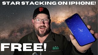 Free app for taking photos of the stars with iPhone [upl. by Nilhtac651]