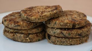 Hamburger di Melanzane niente carne ma sono più deliziosi della carne Senza forno e senza friggere [upl. by Barb]