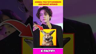 Animal That BTS Members Are Most Afraid 😱  shorts bts kpop [upl. by Drapehs431]