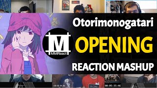 Otorimonogatari Opening  Reaction Mashup [upl. by Mesics]