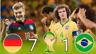 GERMANY DESTROY BRAZIL’S DREAMS IN WORLD CUP WITH SEVENGOAL AND THEY LEAVES FROM SEMIFINALS [upl. by Claribel]