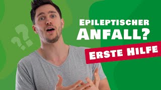 Epileptischer Anfall  so geht Erste Hilfe [upl. by Earvin]