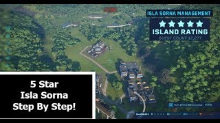 Jurassic World Evolution How To 5 Star Isla Sorna Step by Step WalkthroughTutorial EP 1 [upl. by Nithsa]