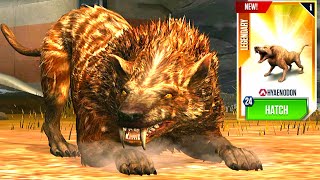 NEW HYAENODON MAX LEVEL 40  HT GAME [upl. by Ellehcrad370]