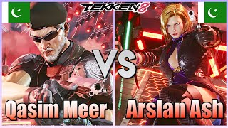 Tekken 8 ▰ Qasim Meer Victor Vs Arslan Ash Nina ▰ Player Matches [upl. by Landel]