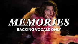 Conan Gray  Memories Backing Vocals Only [upl. by Ergener]