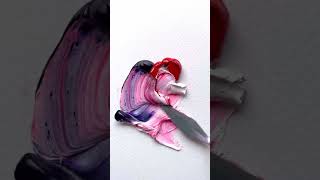 Electric purple ✨💜⚡⚡ satisfying makeup acrylic acrylicpainting art [upl. by Badger540]