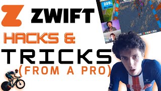 Zwift Racing  Tricks Tips amp Hacks from a Zwift Pro [upl. by Llecrep862]