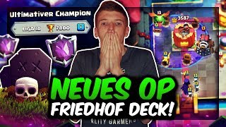 🔥Dieses BRANDNEUE Friedhof Deck ist KOMPLETT OP  Extreme Dominanz  Clash Royale Deutsch [upl. by Elocan]