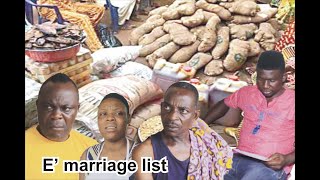 MARRIAGE LIST NIGERIA LATEST BENIN MOVIE 2022 [upl. by Salvucci446]