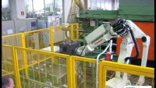 Pressofusione rotori  Tiesse Robot [upl. by Fredek]