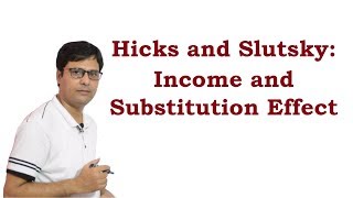 Hicks and Slutsky Income and Substitution Effect [upl. by Birdie103]