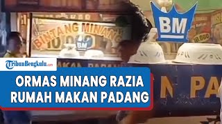 Razia Rumah Makan Padang Ormas Minang di Cirebon Protes Harga tak Sesuai Standar [upl. by Oiramel]