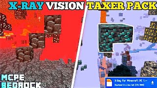 XRAY TEXTURE PACK 120 MCPEBEDROCK 👁️ XRay VISION CLEAR Mod For Minecraft Pe 12070 [upl. by Annaili982]