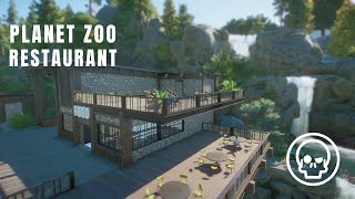 Wilder Peaks  Planet Zoo Console Edition speed build  Ep4 part 1 Restaurant and Cafe [upl. by Mundford]