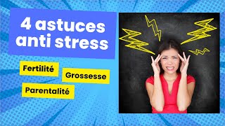 4 astuces antistress pour t apaiser en projet bébé pendant ta grossesse ou en tant que maman [upl. by Charline]